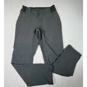 REI Co-op Womens 10 Gray Trailmeade Stretch Hiking Outdoor Pants Performance Fit